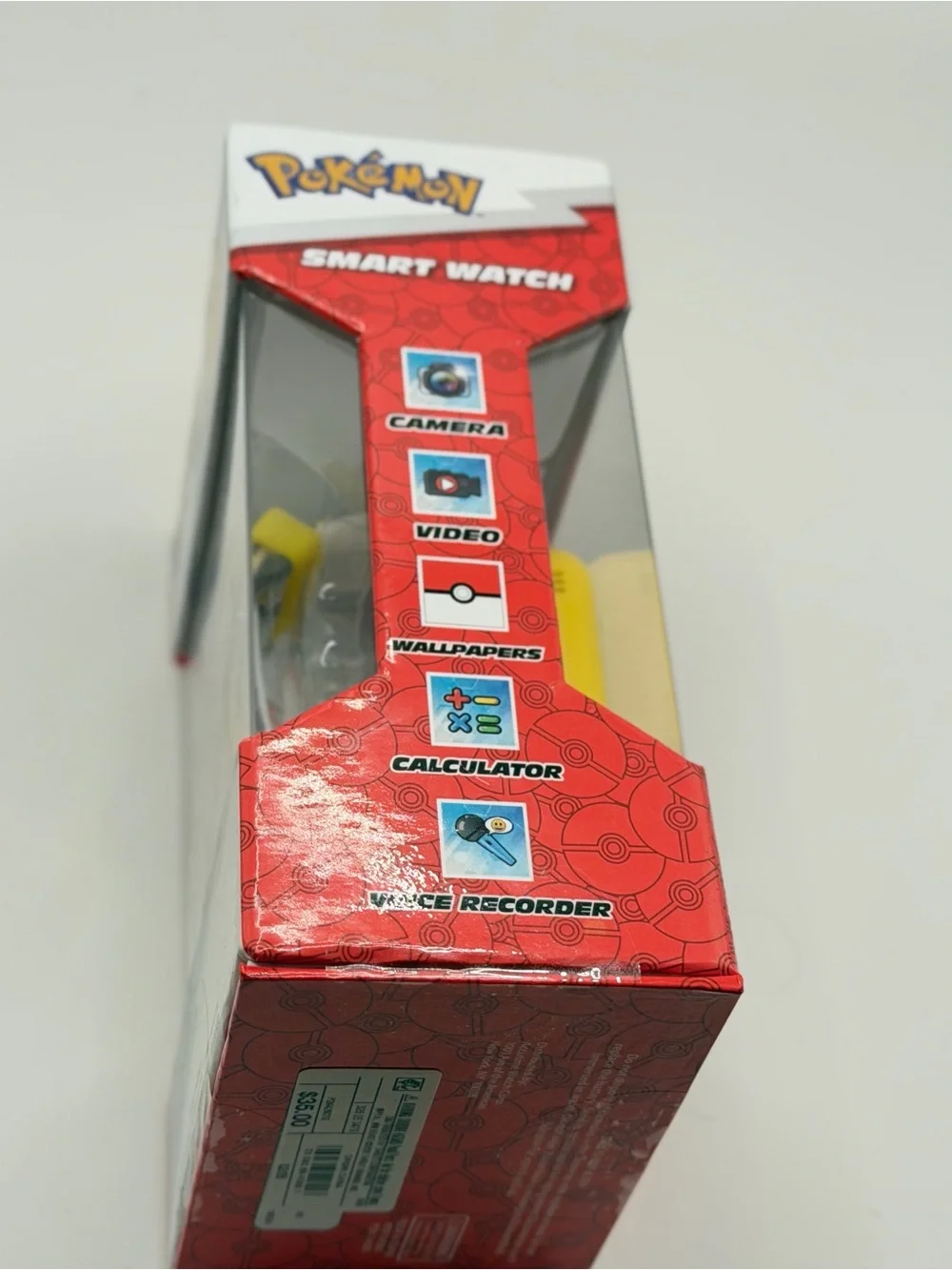 Pokemon Pikachu Kids Smartwatch Camera Games Yellow Boys Interactive Watch